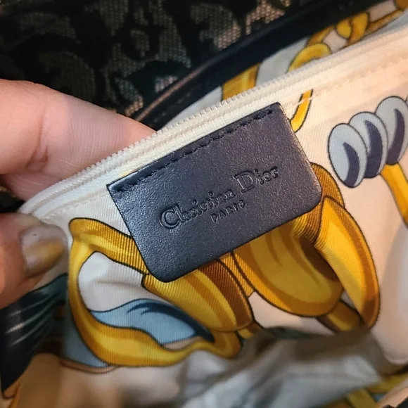 Christian Dior Trotter Saddle Hand Bag Purse - Picture 5 of 14